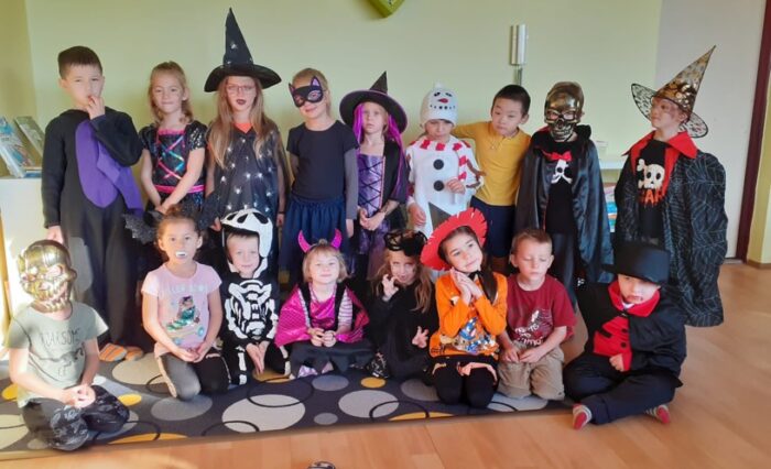 Halloweenský den - Berušky