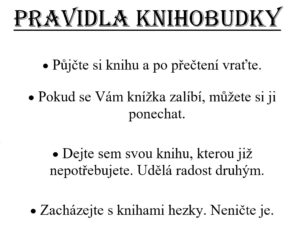 Pravidla knihobudky