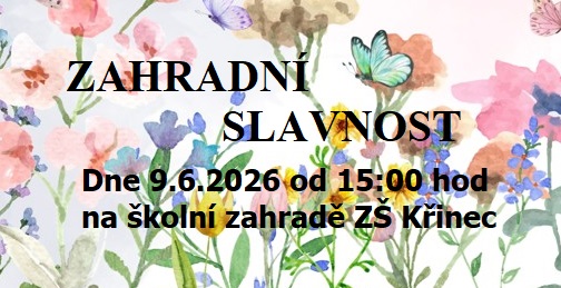 Zahradní slavnost 2026