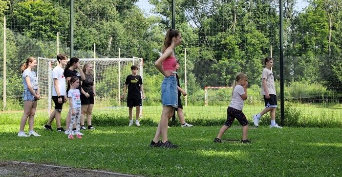 Společné aktivity prvňáků a deváťáků