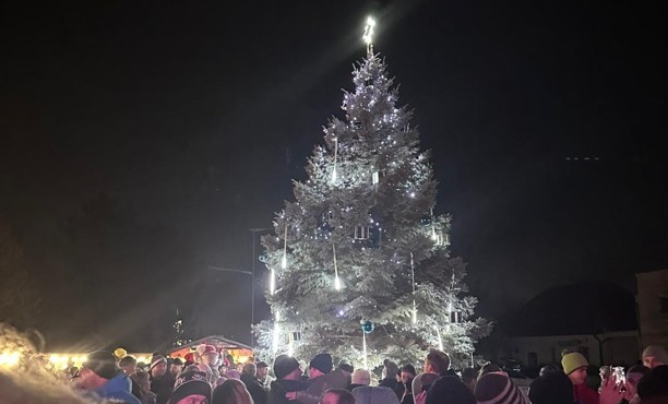 Rozsvícení vánočního stromu